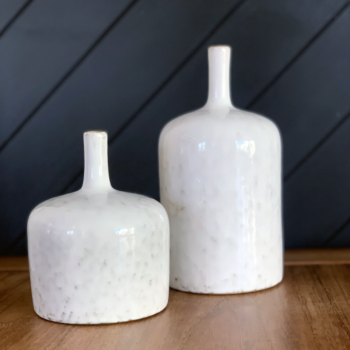 Kyndred White Vases