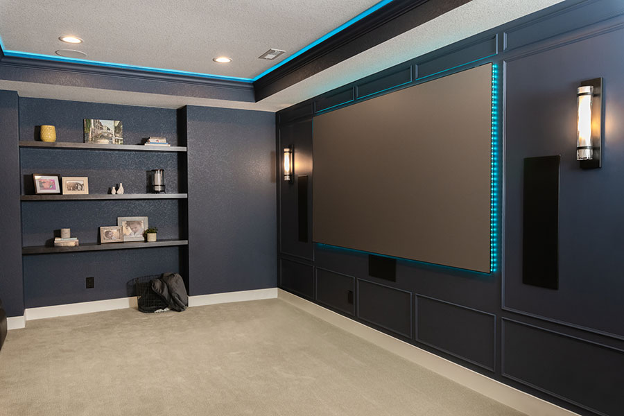 Georgeson Style basement design
