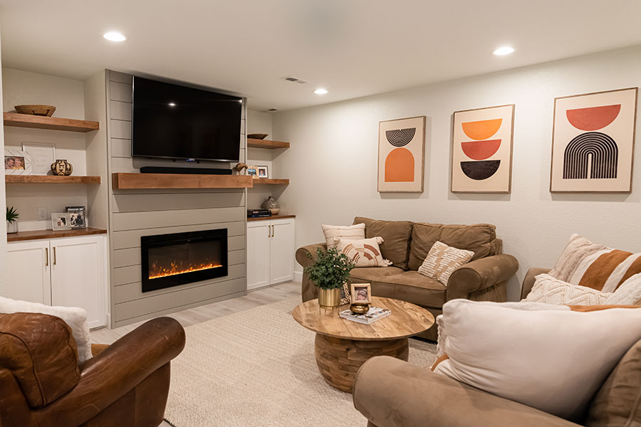 Georgeson Style basement design